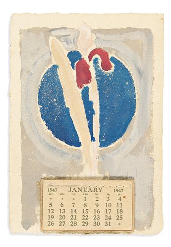 Woolf, Virginia (1882-1941) & Vanessa Bell (1879-1961) Photographs & Watercolor.